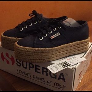 SUPERGA 2790 COTROPEW NAVY SIZE 6